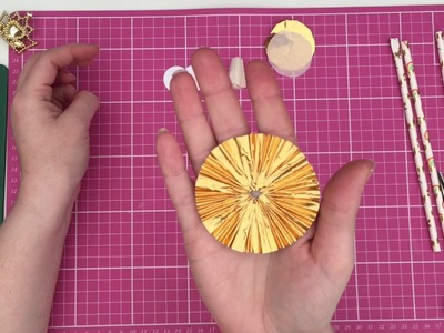 Cupcake liner pinwheel tutorial!