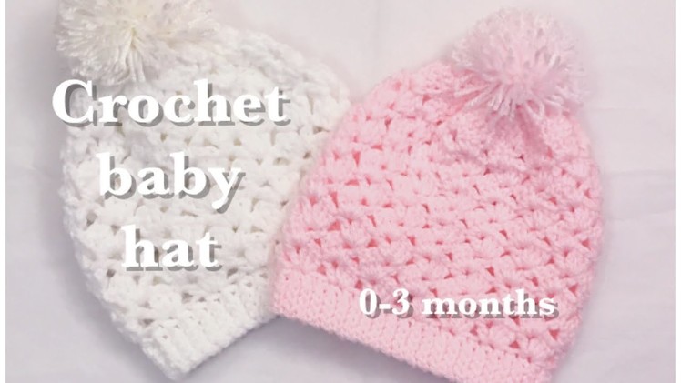 Easy crochet baby hat for newborn 0-3 months #88