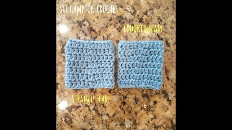 Follow this easy tutorial for a straight seam when crocheting in the round!