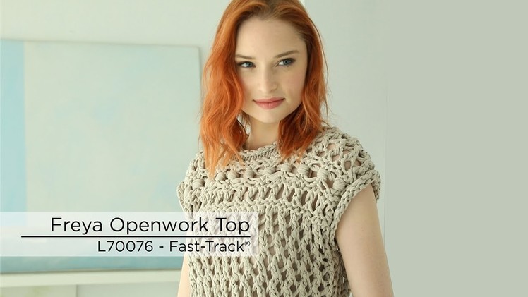 Freya Openwork Top knit with Fast-Track®