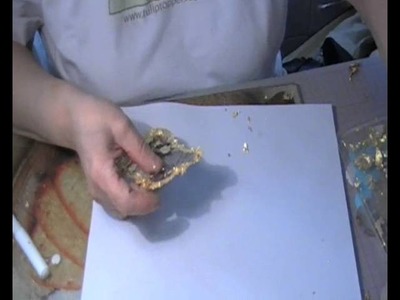 Gilding Flakes, Bling on a budget with Meryle Holland pt3.wmv