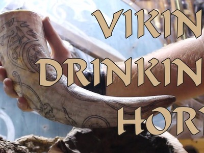Hand Made Viking Drinking Horn