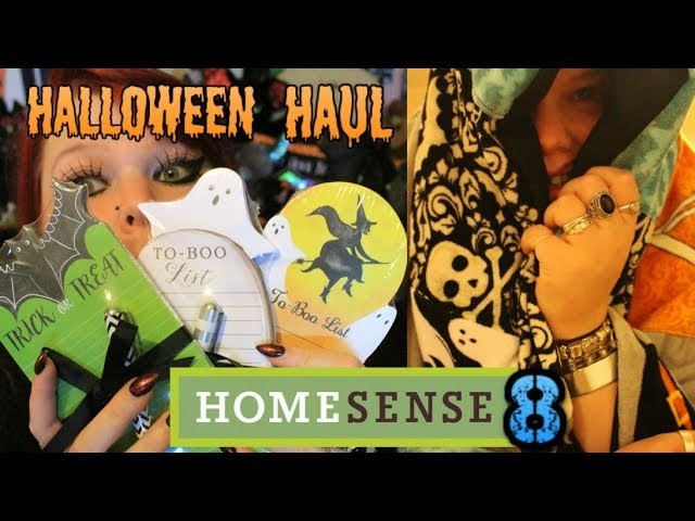 HOMESENSE HALLOWEEN HAUL 8 - Spooky Stationary and DIY Blanket