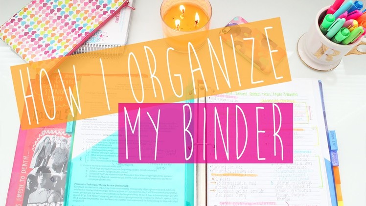 How I Organize My Binder: Tips & Tricks ♡