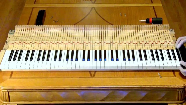 How to assemble a Rhodes piano from scratch in 5 minutes