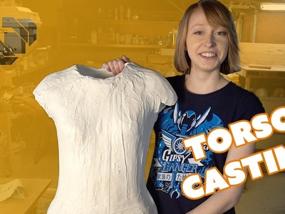 How to Make a Plaster Torso Life Cast - Prop: Shop
