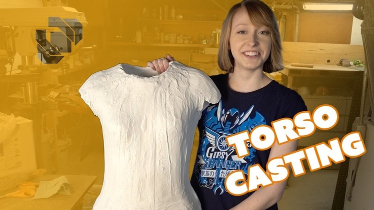 How to Make a Plaster Torso Life Cast - Prop: Shop
