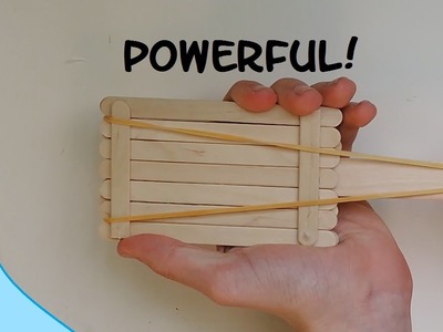 How to Make A Popsicle Stick Shooter. (Full HD)