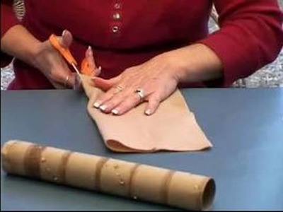 How to Make a Rain Stick : How to Decorate Rain Sticks With Felt