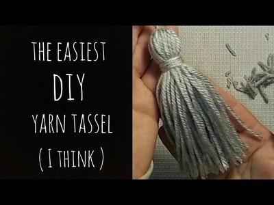 How to Make a Tassel
