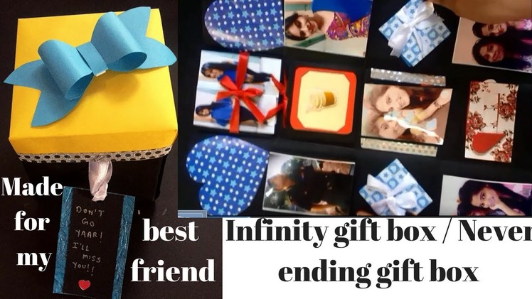 Infinite gift box | never ending gift box | infinity gift box | surprise box | best friend gift