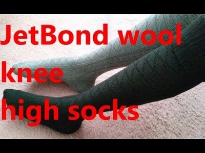 Jet-bond Wool Knee High Socks Review -Wollen Cashmere 2016 2017 Winter High Socks