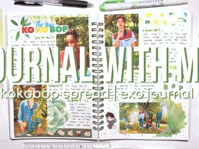 ???? Journal With Me: Ko Ko Bop Spread | exo journal