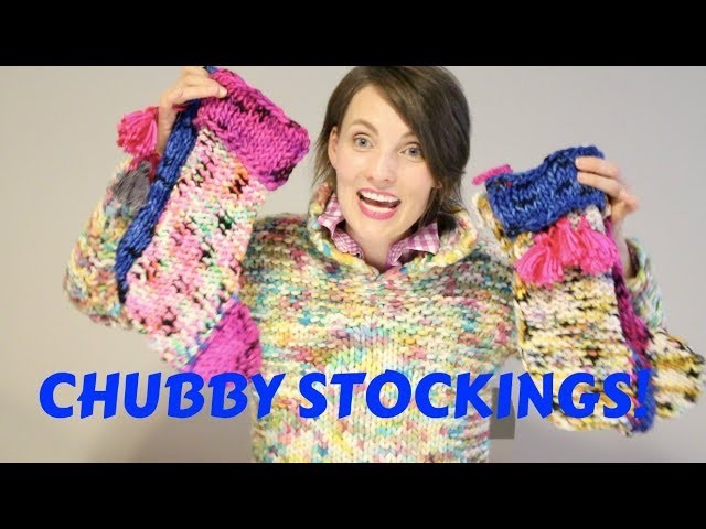 Kristy Glass Knits: Hedgehog Chubby Stockings