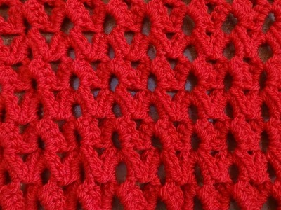Leaflet Crochet Stitch - Right Handed Crochet Tutorial