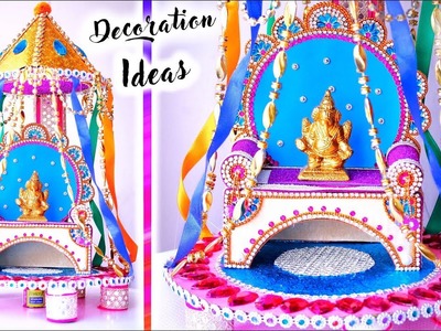 Learn quick and easy Ganpati decoration ideas for home | Artkala 281