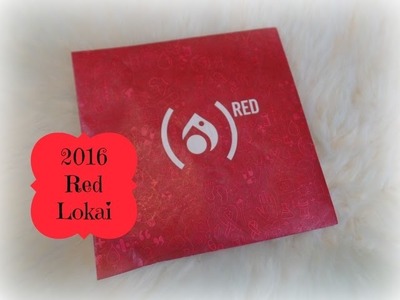 Lokai 2016 Red Christmas Bracelet Unboxing