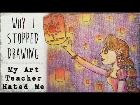 My Art Teacher Hated Me (Why I stopped drawing). Story Time