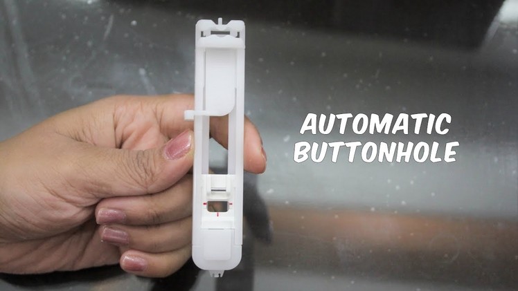 One step automatic buttonhole tutorial | Brother LX27NT & GS 2700