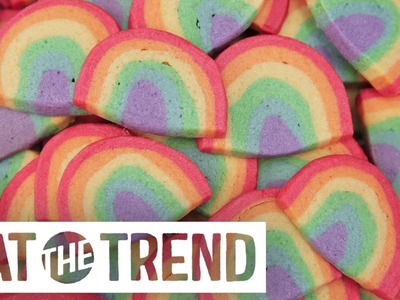 Rainbow Sugar Cookies | Eat the Trend