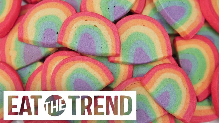 Rainbow Sugar Cookies | Eat the Trend
