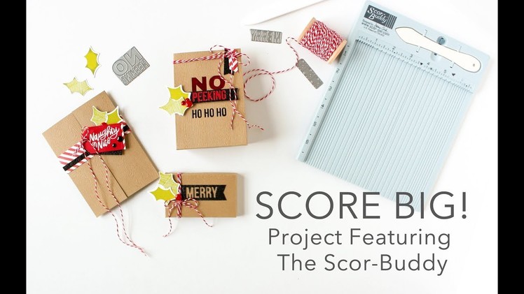 Score Big This Crafty Season!  Projects Featuring The Scor-Buddy