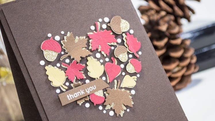 Spellbinders Welcome Autumn Die Set | September 2017 Small Die of the Month | Welcome Autumn