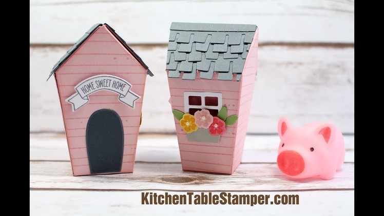 Stampin Up Home Sweet Home Treat Box Tutorial - Kitchen Table Stamper