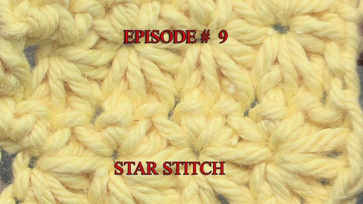 Stitch Gallery & Glossary Episode #9: Star Stitch