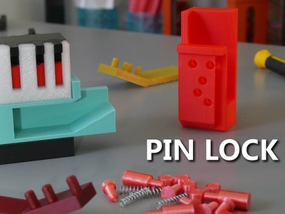 The Oldest Lock Design Ever Found - 3D Printed Pin Lock