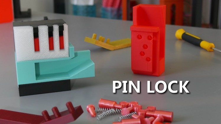 The Oldest Lock Design Ever Found - 3D Printed Pin Lock
