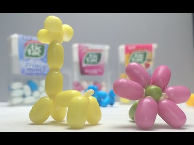 Tic Tac Balloon Animals - how to make cool candy art, kawaii parties かわいい