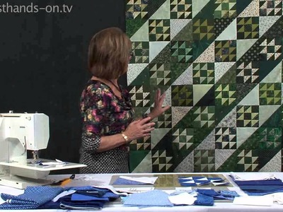 Traditional scrap quilt with Valerie Nesbitt (taster video)
