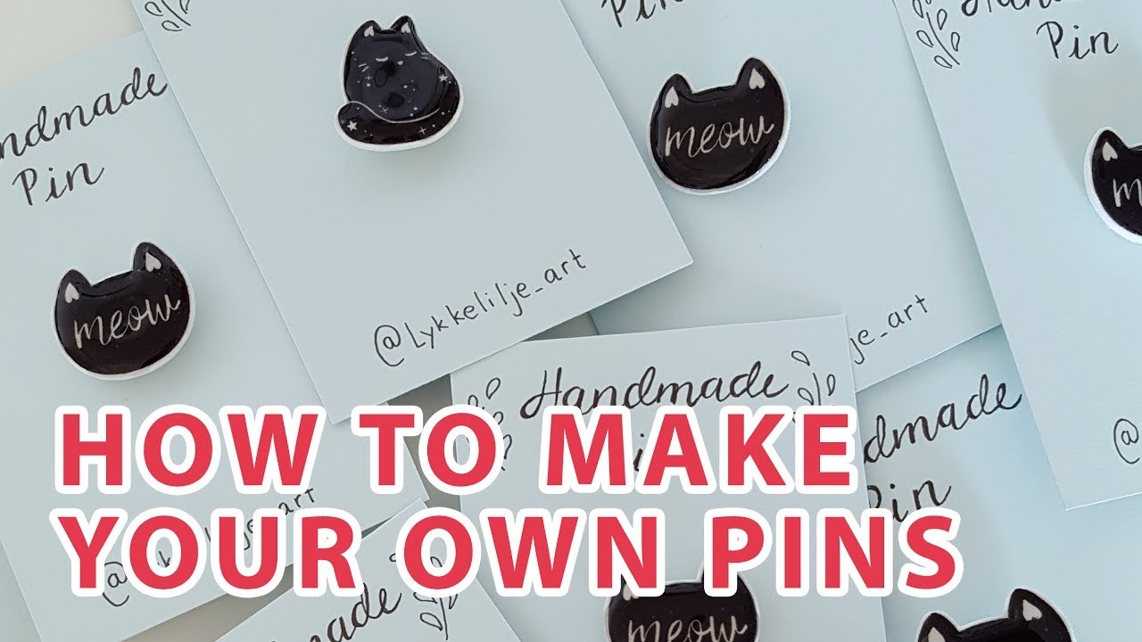 Make your own. How i make real Metal Enamel Pins at Home.