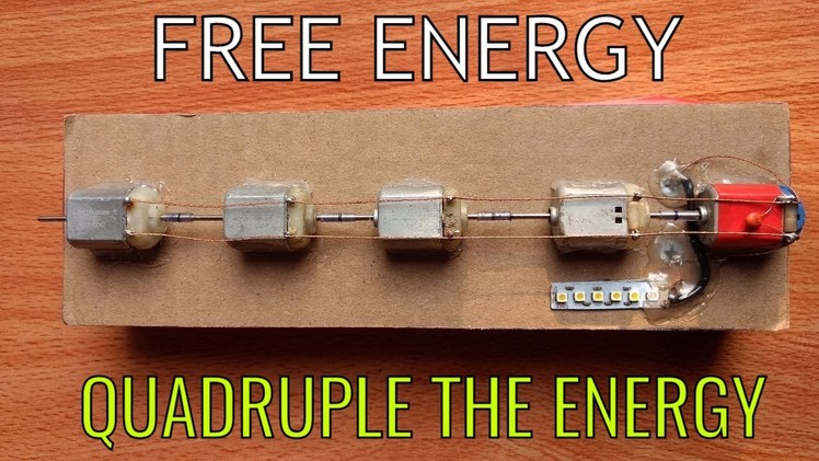 Uniquest Free Energy Generator | 100% Free Energy | The Most Satisfying Video. 