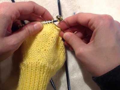 Using a Stitch Holder for your Knits
