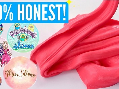 100% HONEST Famous Instagram Slime Shop Review! Famous US Slime Package Unboxing
