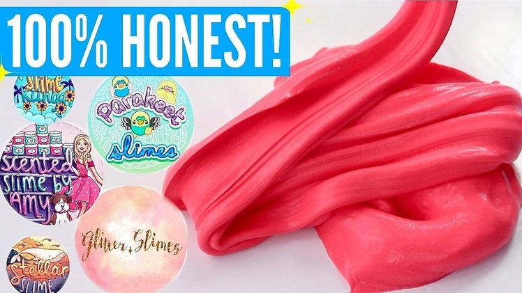 100% HONEST Famous Instagram Slime Shop Review! Famous US Slime Package Unboxing