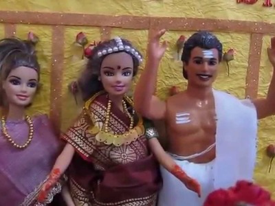 2015 Wedding Theme (original idea) Navarathri Golu w. Barbie dolls, 'The Journey of Life'