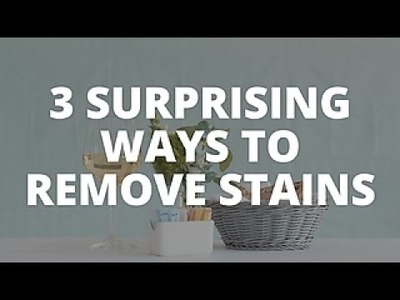 3 Ways to Remove Stains - Easy Does It - HGTV
