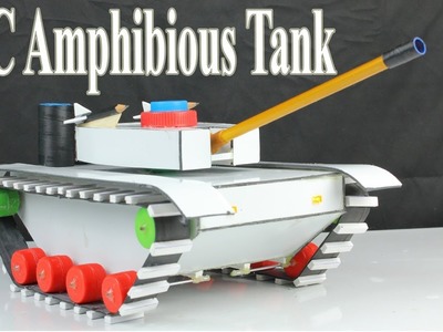 Amazing ! How to make a RC Battle Tank - Diy Amphibious  Tank