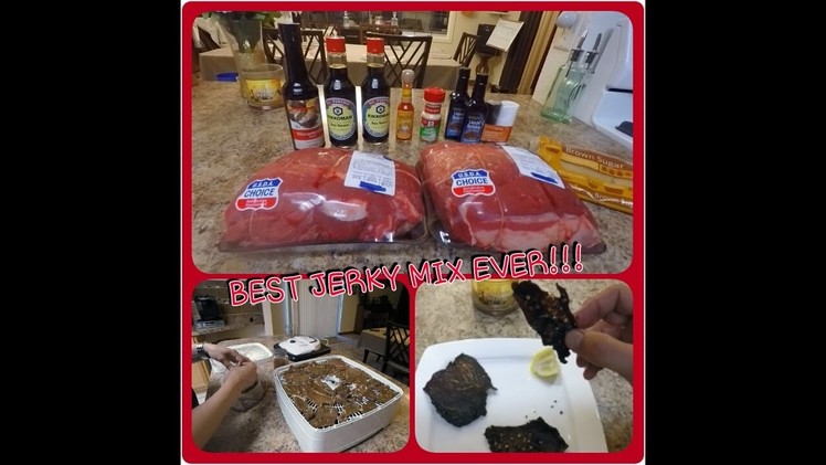 BEST BEEF JERKY RECIPE IN 10 MIN!!! YOU WILL NEVER USE ANOTHER!!!