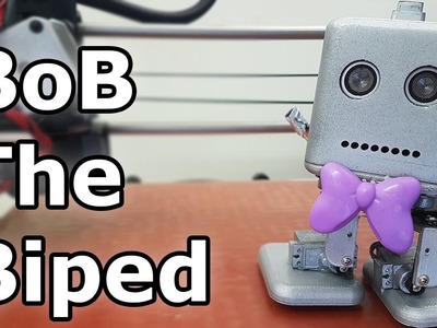 BoB The Biped - A 3D Printed Arduino Powered Robot
