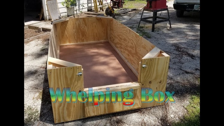 Building a Whelping Box for German Shepherd Puppies