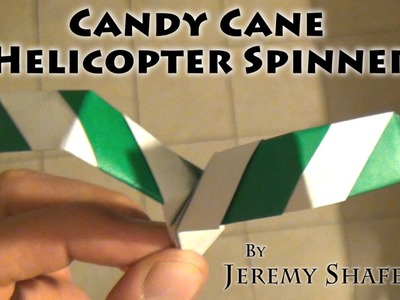 Candy Cane Helicopter Spinner