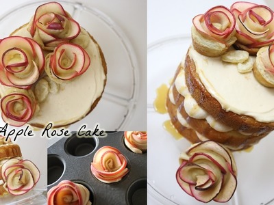 Caramel Apple Rose Cake!