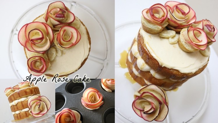 Caramel Apple Rose Cake!