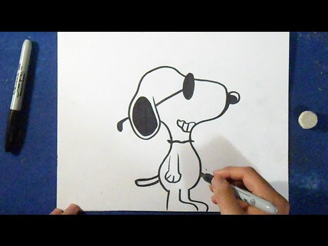 Cómo dibujar a Snoopy 3 | How to Draw Snoopy