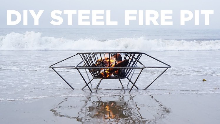 DIY Steel Fire Pit | Welding a fire pit out of steel rod