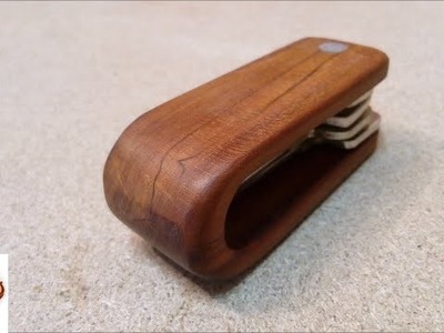 DIY Wooden Key Sheath
